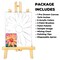 "Bright Sunflower" DIY Canvas Art Kit, Adult Beginner, Acrylic Paint Size 11x14 inch